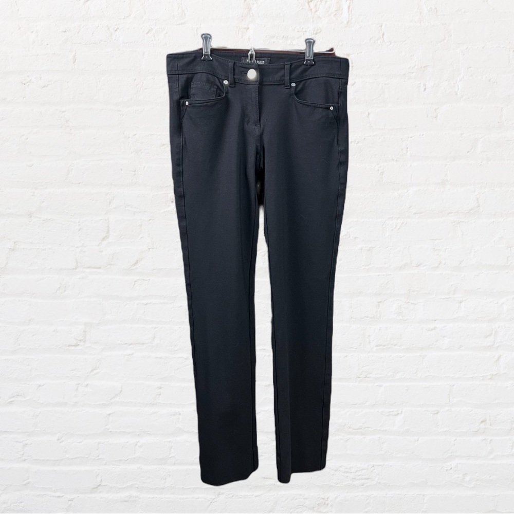 WHBM Slim Leg 5-Pocket Ponte Pants, 00S